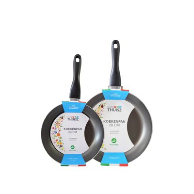 Thuisz - Lugano set - Koekenpannen 24 + 28 cm Thuisz - Lugano set - Koekenpannen 24 + 28 cm