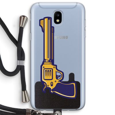 Pew Pew Pew: Samsung Galaxy J5 (2017) Transparant Hoesje met koord