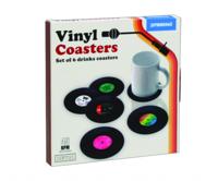 Gift Republic Vinyl Onderzetters Gift Republic Vinyl Onderzetters