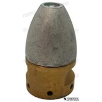 TEN00445 - RIVA ZINK CONISCHE ANODE-SCHACHT 20X30 COMPL.