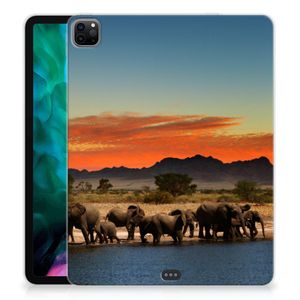 iPad Pro 12.9 (2020) | iPad Pro 12.9 (2021) Back Case Olifanten