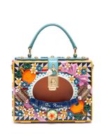 Dolce & Gabbana sac cabas à design structuré - Bleu