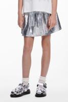 Metallic korte rok - BLACK - 11/12