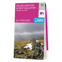 Wandelkaart - Topografische kaart 077 Landranger Dalmellington & New G