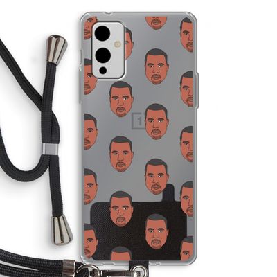 Kanye Call Me?: OnePlus 9 Transparant Hoesje met koord