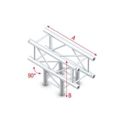MILOS B-stock Pro-30 Square P Truss - T-Cross 3-way - 71 cm