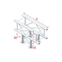 MILOS B-stock Pro-30 Square P Truss - T-Cross 3-way - 71 cm