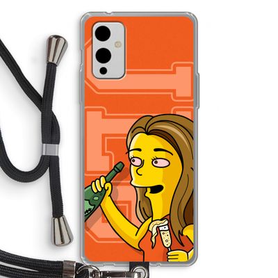 Jamie Lee Simpson: OnePlus 9 Transparant Hoesje met koord