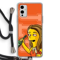 Jamie Lee Simpson: OnePlus 9 Transparant Hoesje met koord