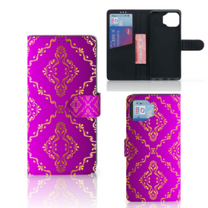 Wallet Case Motorola Moto G 5G Plus Barok Roze