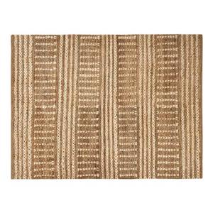 Beliani-KAMBERLI-Laagpolig vloerkleed-Beige-160 x 230 cm-Jute