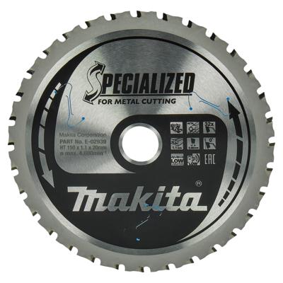 Makita Cirkelzaagblad voor staal | Specialized | Ø 150mm Asgat 20mm 32T - E-02939