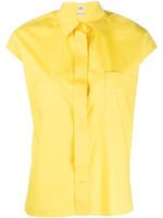 Hermès Pre-Owned chemise à design sans manches - Jaune - thumbnail