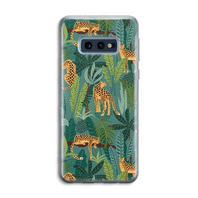 Luipaard 2: Samsung Galaxy S10e Transparant Hoesje
