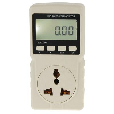 BENETECH GM86 LCD Display MAX 10A Micro Monitor energie Energiemeter EU Plug