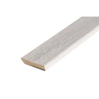 Leen Bakker - Plakplint North Cape - Eiken - 240 Cm - MDF - Grijs