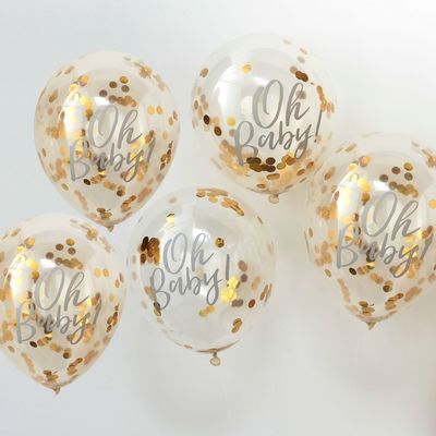Ginger Ray OB-108 Oh Baby Confetti Ballonnen