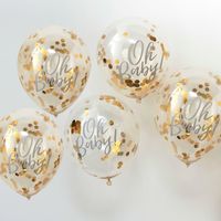 Ginger Ray OB-108 Oh Baby Confetti Ballonnen