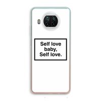 Self love: Xiaomi Mi 10T Lite 5G Transparant Hoesje Self love: Xiaomi Mi 10T Lite 5G Transparant Hoesje