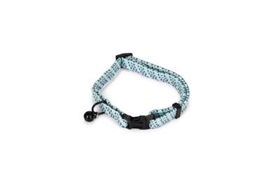 Beeztees Beeztees Nylon Kattenhalsband Reflecterend Blauw 24.5-33cm