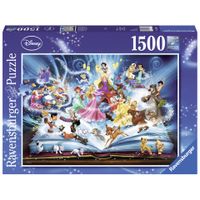 Ravensburger Disney puzzel Disney's magische sprookjesboek - 1500 stukjes - thumbnail