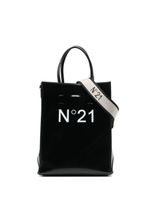 Nº21 sac cabas à logo - Noir - thumbnail