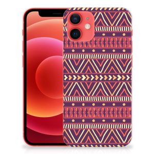 iPhone 12 Mini TPU bumper Aztec Paars