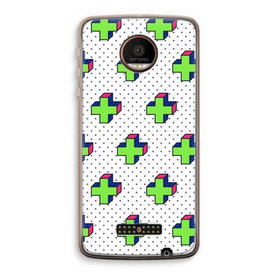 8-bit N°10: Motorola Moto Z Force Transparant Hoesje