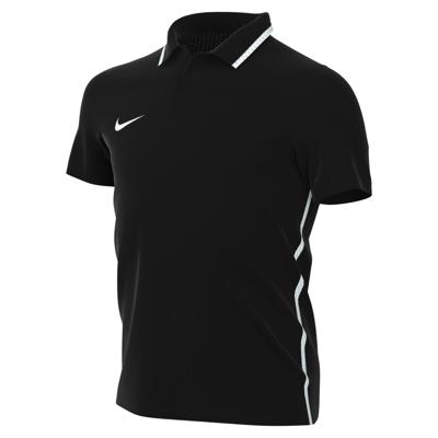 Nike Dri-FIT Park 26 Polo 1/4 Knoop Kids Zwart Wit