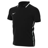 Nike Dri-FIT Park 26 Polo 1/4 Knoop Kids Zwart Wit