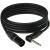 Klotz M1MA1B0100 XLR 3p male - jack plug kabel 1 meter