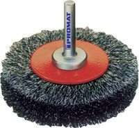 Promat Ronde borstel | d. 60 mm draaddikte 0,3 mm | staal 18 mm | 15000 min-¹ - 4000841116 4000841116