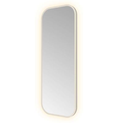 Hotbath &MORE Spiegel indirect LED color changing dimbaar met afstandbediening RVS 316 SSQ380IX