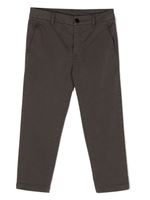 DONDUP KIDS pantalon chino en coton mélangé - Marron