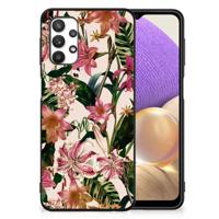 Samsung Galaxy A32 5G Bloemen Hoesje Flowers
