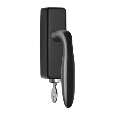Formani LB18H-DKLOCK-O draaikiepgarnituur afsluitbaar PVD gunmetal rechts/links draaiend