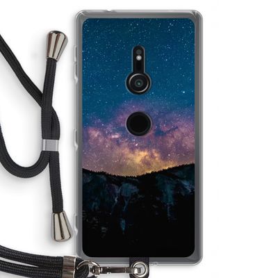 Travel to space: Sony Xperia XZ2 Transparant Hoesje met koord
