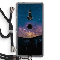 Travel to space: Sony Xperia XZ2 Transparant Hoesje met koord