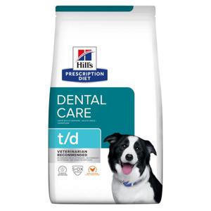 Hill's Prescription Diet t/d Dental Care hondenvoer met Kip 4kg zak