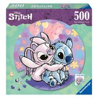 Ravensburger Legpuzzel rond stitch, 500st.
