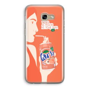 Peach please!: Samsung Galaxy A5 (2017) Transparant Hoesje