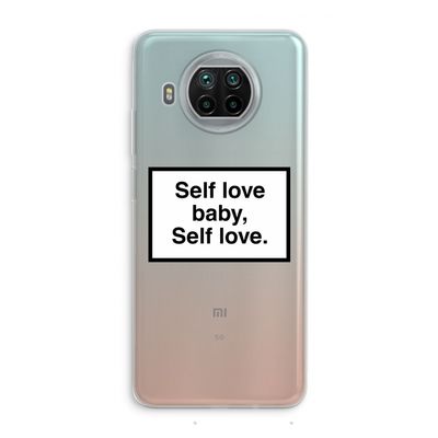 Self love: Xiaomi Mi 10T Lite 5G Transparant Hoesje