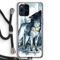 Bleeding Soul: Oppo Find X3 Pro Transparant Hoesje met koord