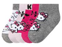 5 paar meisjes sneakersokken (19/22, Hello Kitty)