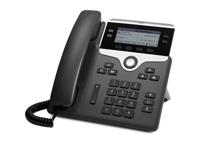 Cisco UC Phone 7841 VoIP-systeemtelefoon LC-display Zwart, Zilver