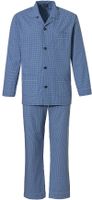 Robson Doorknoop heren pyjama blauw