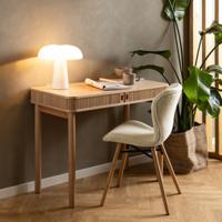 Bureau Rustam MDF Naturel 100cm - Giga Living - thumbnail