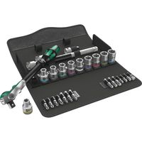 Wera 8100 SC 6 Zyklop Speed-ratelset, 1/2"-aandrijving gereedschapsset 28-delig - thumbnail