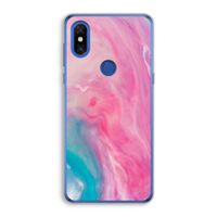 Roze explosie: Xiaomi Mi Mix 3 Transparant Hoesje Roze explosie: Xiaomi Mi Mix 3 Transparant Hoesje