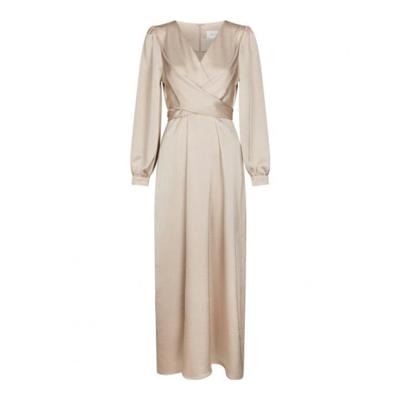 Neo noir - Beige | Dames | Jurk | Beige | 38 | regular | Kamst mode